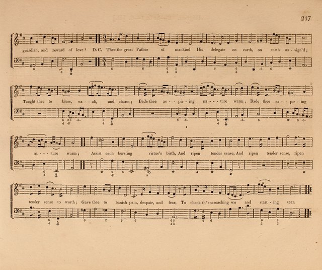 Harmonia Sacra: a Compilation of Psalm and Hymn Tunes [from the most celebrated European masters] page 217