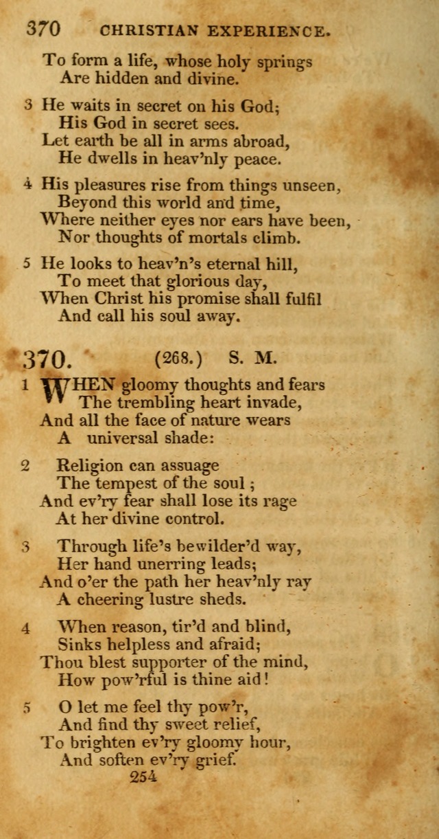 Hymns, Selected and Original: for public and private worship (1st ed.) page 254