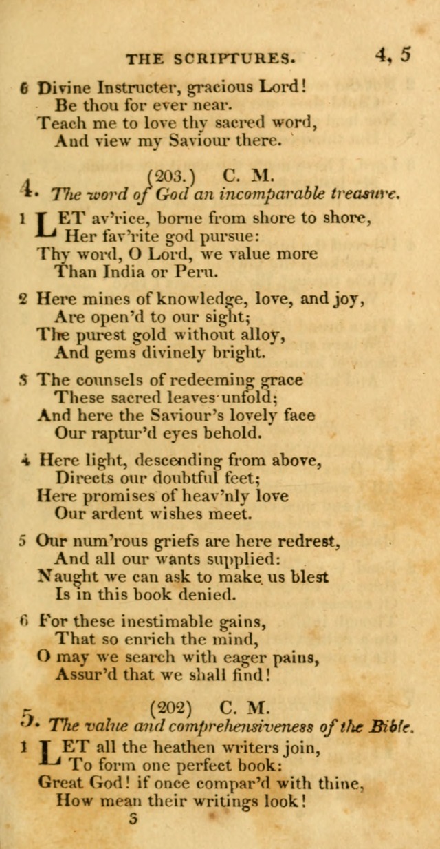 Hymns, Selected and Original: for public and private worship (1st ed.) page 3
