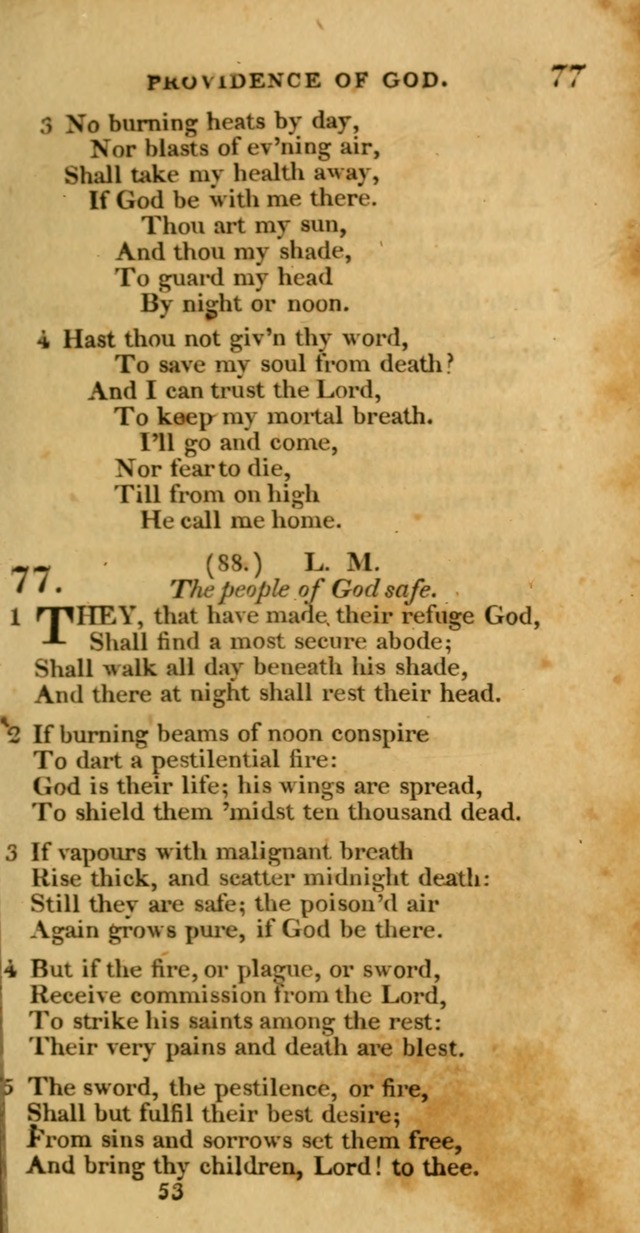 Hymns, Selected and Original: for public and private worship (1st ed.) page 53