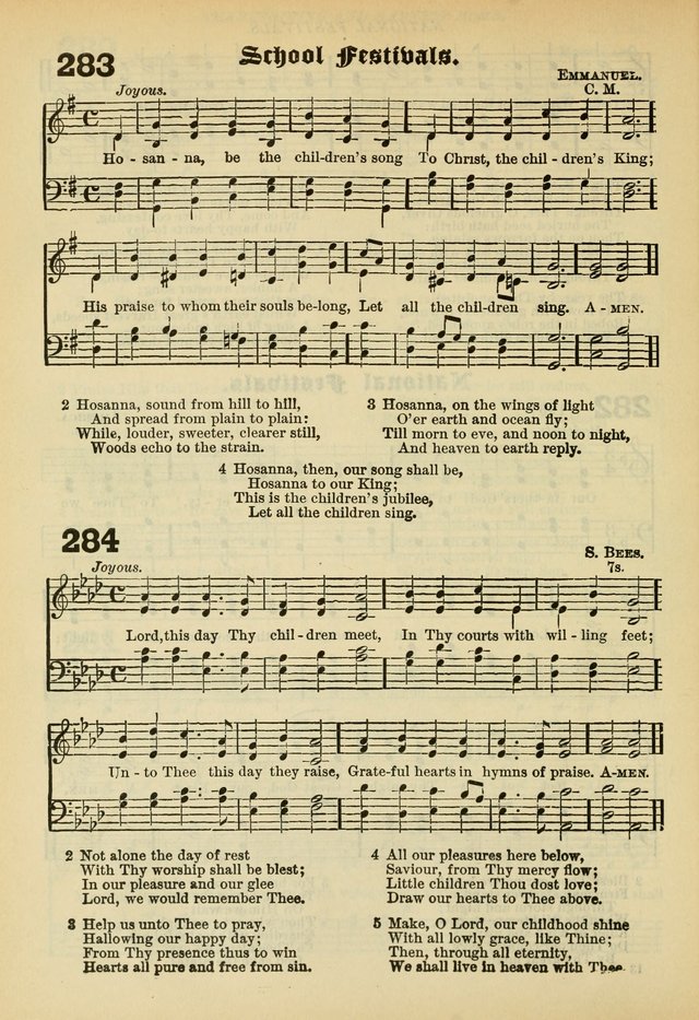 A Hymnal and Service Book for Sunday Schools, Day Schools, Guilds, Brotherhoods, etc. page 199