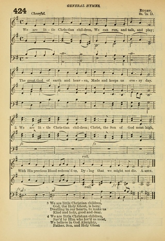 A Hymnal and Service Book for Sunday Schools, Day Schools, Guilds, Brotherhoods, etc. page 301