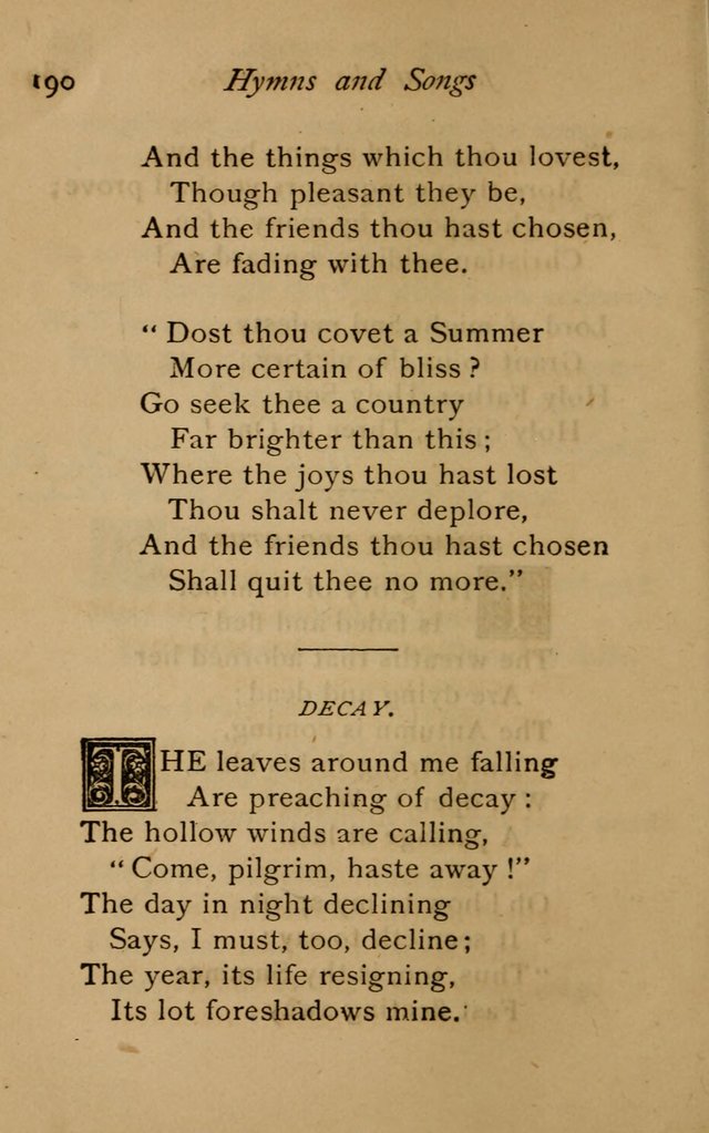 Hymns and Songs for Catholic Children page 190