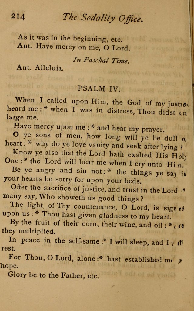 Hymns and Songs for Catholic Children page 214