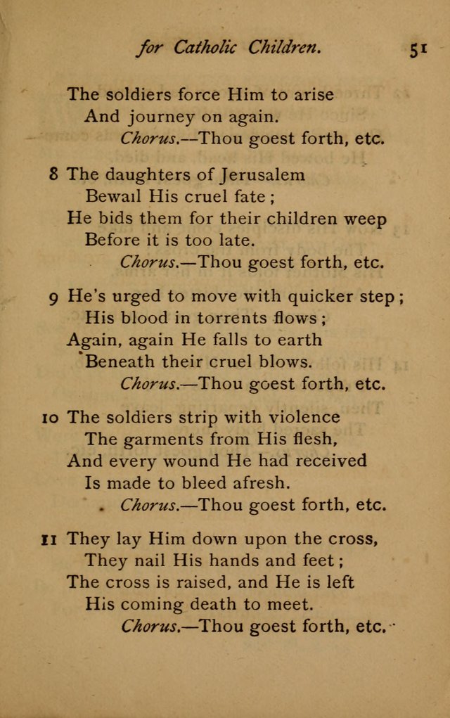 Hymns and Songs for Catholic Children page 51