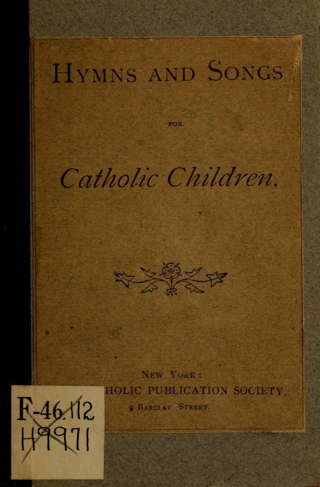 Hymns and Songs for Catholic Children page i