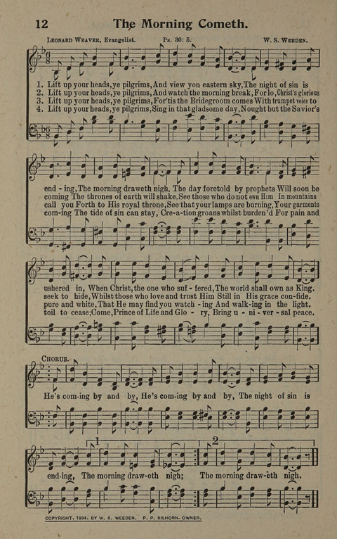 Hymns of the Second Coming of Our Lord Jesus Christ page 12