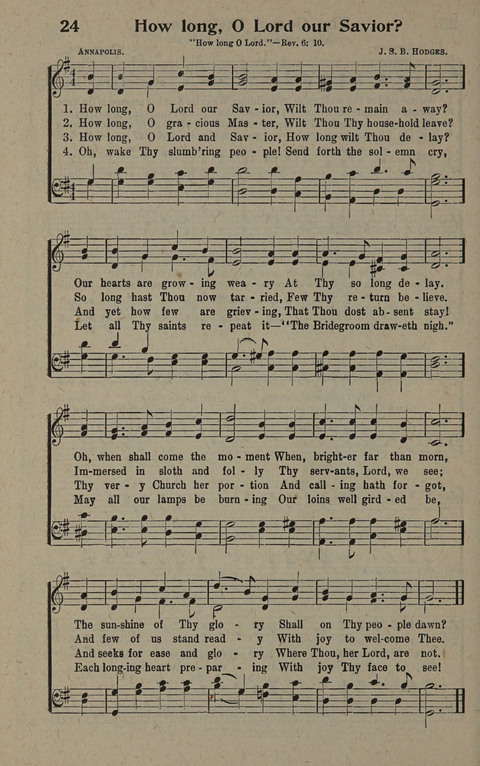 Hymns of the Second Coming of Our Lord Jesus Christ page 24