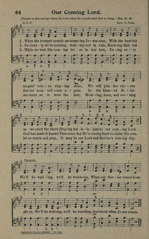 Hymns of the Second Coming of Our Lord Jesus Christ page 44