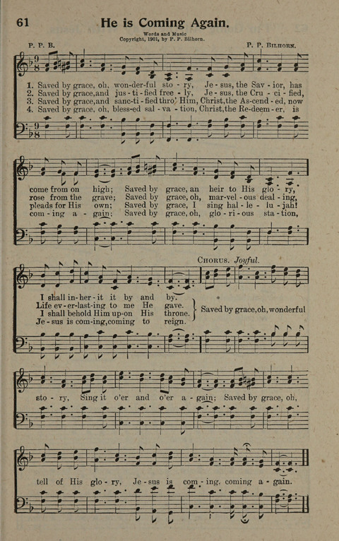 Hymns of the Second Coming of Our Lord Jesus Christ page 61