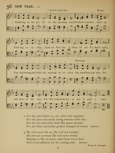 High School Hymnal: a collection of Psalms and Hymns for the use of High Schools and Seminaries page 32