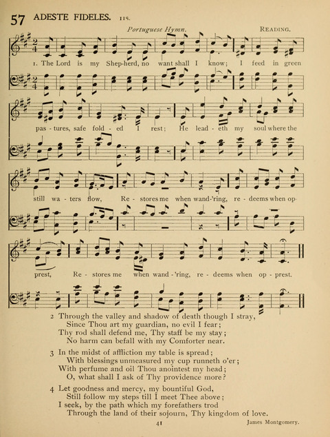 High School Hymnal: a collection of Psalms and Hymns for the use of High Schools and Seminaries page 33