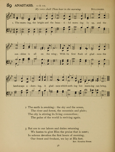 High School Hymnal: a collection of Psalms and Hymns for the use of High Schools and Seminaries page 50