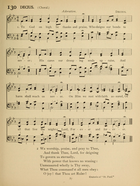 High School Hymnal: a collection of Psalms and Hymns for the use of High Schools and Seminaries page 79