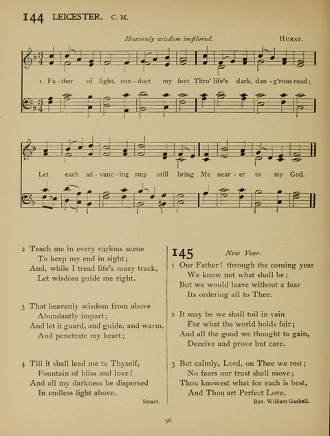 High School Hymnal: a collection of Psalms and Hymns for the use of High Schools and Seminaries page 88