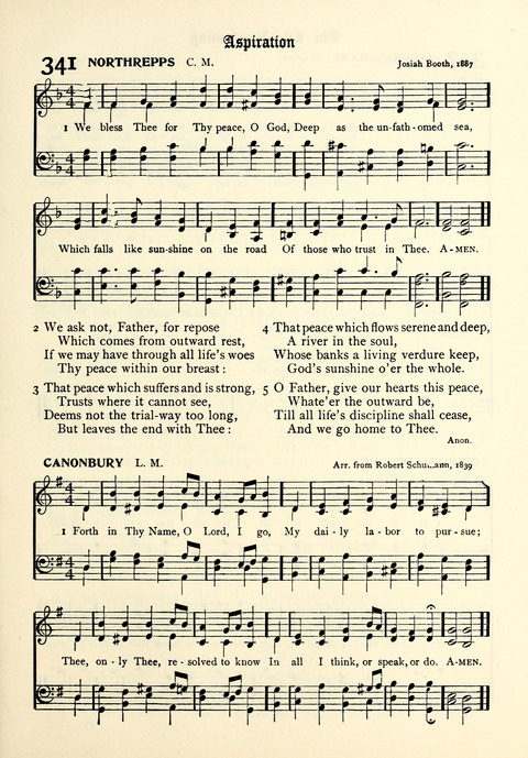 The Haverford School Hymnal: for use in The Haverford School page 364
