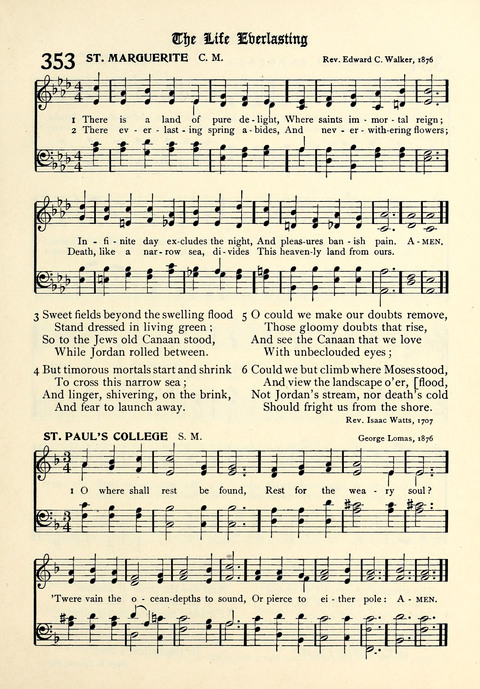 The Haverford School Hymnal: for use in The Haverford School page 374