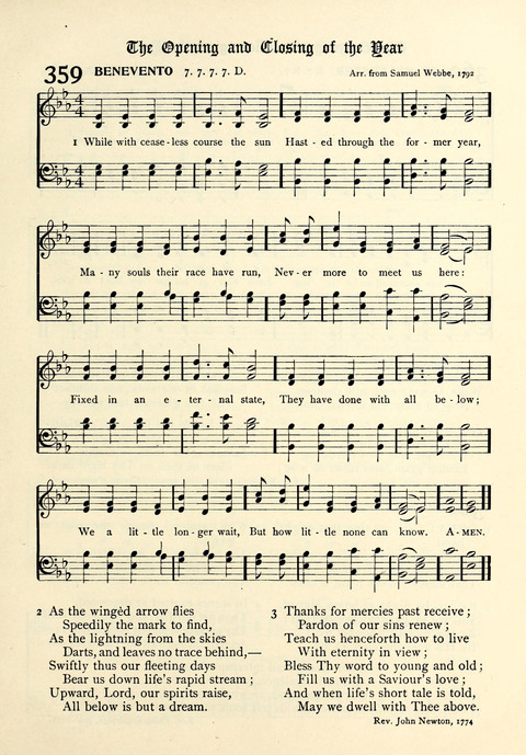 The Haverford School Hymnal: for use in The Haverford School page 380