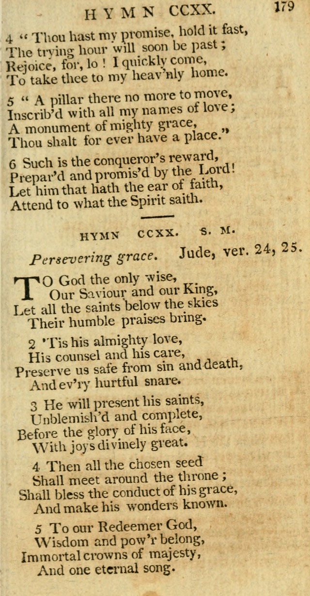 The Hartford Selection of Hymns from the most approved authors to which are added, a number never before published. page 190