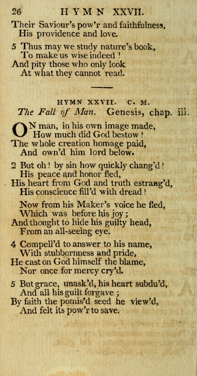 The Hartford Selection of Hymns from the most approved authors to which are added, a number never before published. page 33