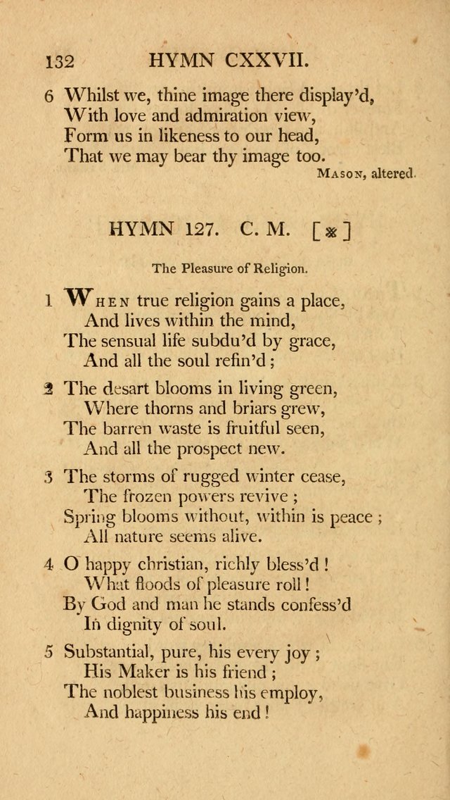 Hymns, Selected from the Most Approved Authors, for the use of Trinity Church, Boston page 133