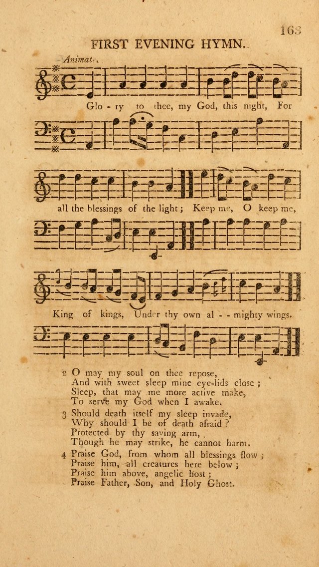 Hymns, Selected from the Most Approved Authors, for the use of Trinity Church, Boston page 164