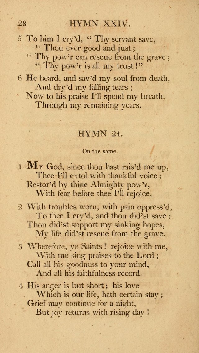 Hymns, Selected from the Most Approved Authors, for the use of Trinity Church, Boston page 29