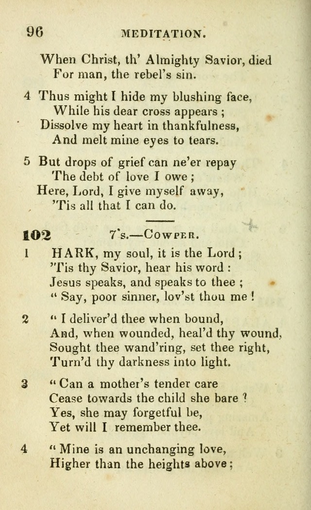 Hymns for Social Meetings page 102