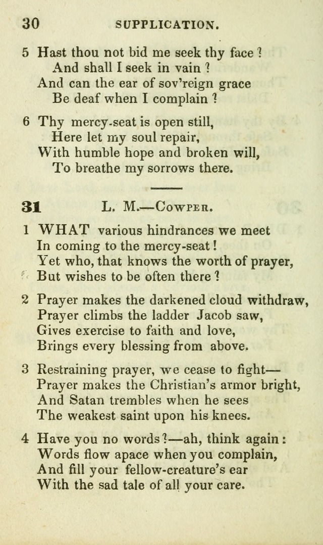 Hymns for Social Meetings page 30