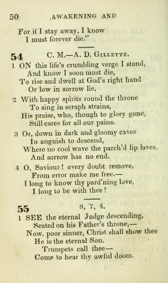 Hymns for Social Meetings page 50