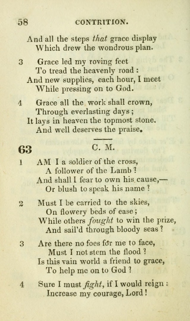 Hymns for Social Meetings page 58