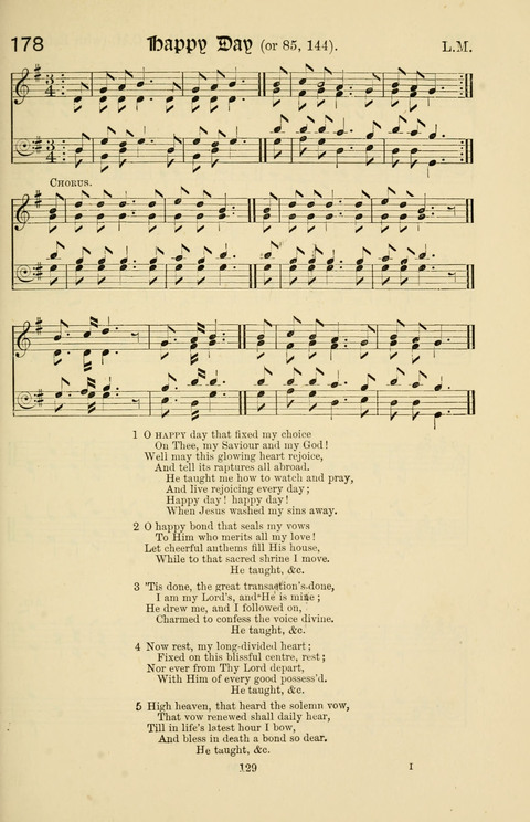 Hymns and Songs: for Mission Services and Conventions, with tunes (Enlarged ed.) page 129