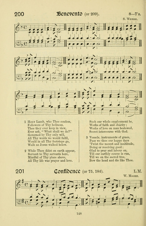 Hymns and Songs: for Mission Services and Conventions, with tunes (Enlarged ed.) page 148