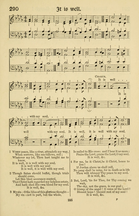 Hymns and Songs: for Mission Services and Conventions, with tunes (Enlarged ed.) page 225