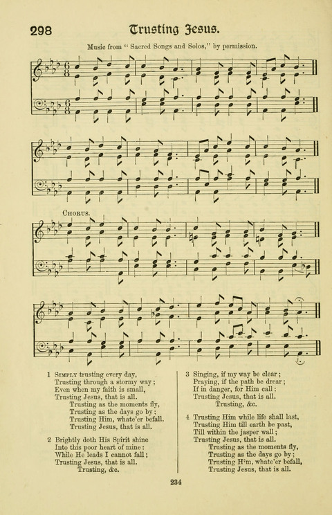 Hymns and Songs: for Mission Services and Conventions, with tunes (Enlarged ed.) page 234