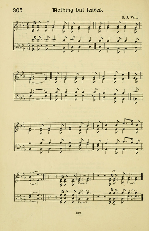 Hymns and Songs: for Mission Services and Conventions, with tunes (Enlarged ed.) page 242