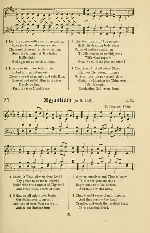 Hymns and Songs: for Mission Services and Conventions, with tunes (Enlarged ed.) page 51