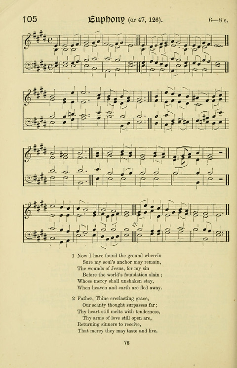 Hymns and Songs: for Mission Services and Conventions, with tunes (Enlarged ed.) page 76