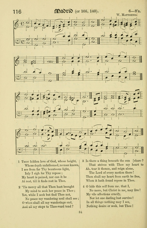 Hymns and Songs: for Mission Services and Conventions, with tunes (Enlarged ed.) page 84