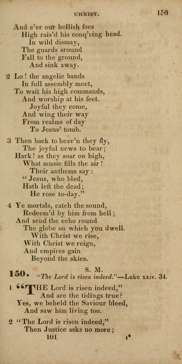 Hymns, Selected and Original, for Public and Private Worship page 101