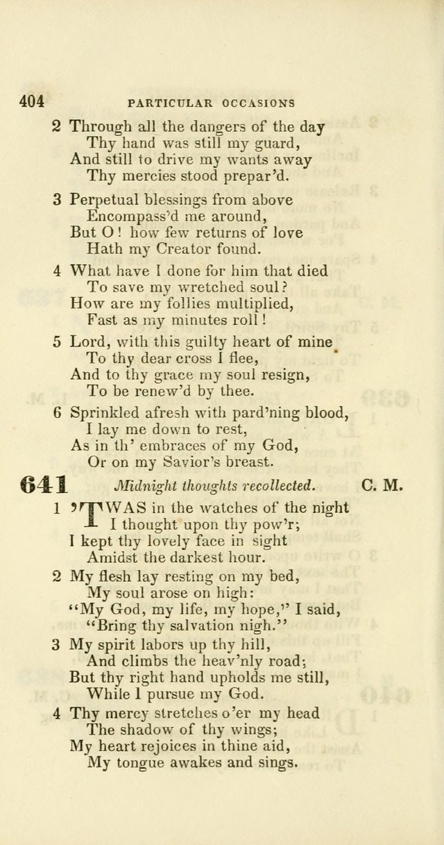 Hymns: selected and original, for public and private worship (60th ed., 1st rev. ed.) page 404