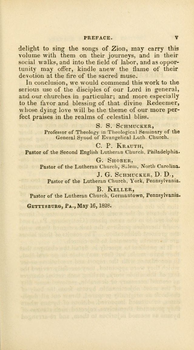 Hymns: selected and original, for public and private worship (60th ed., 1st rev. ed.) page xi