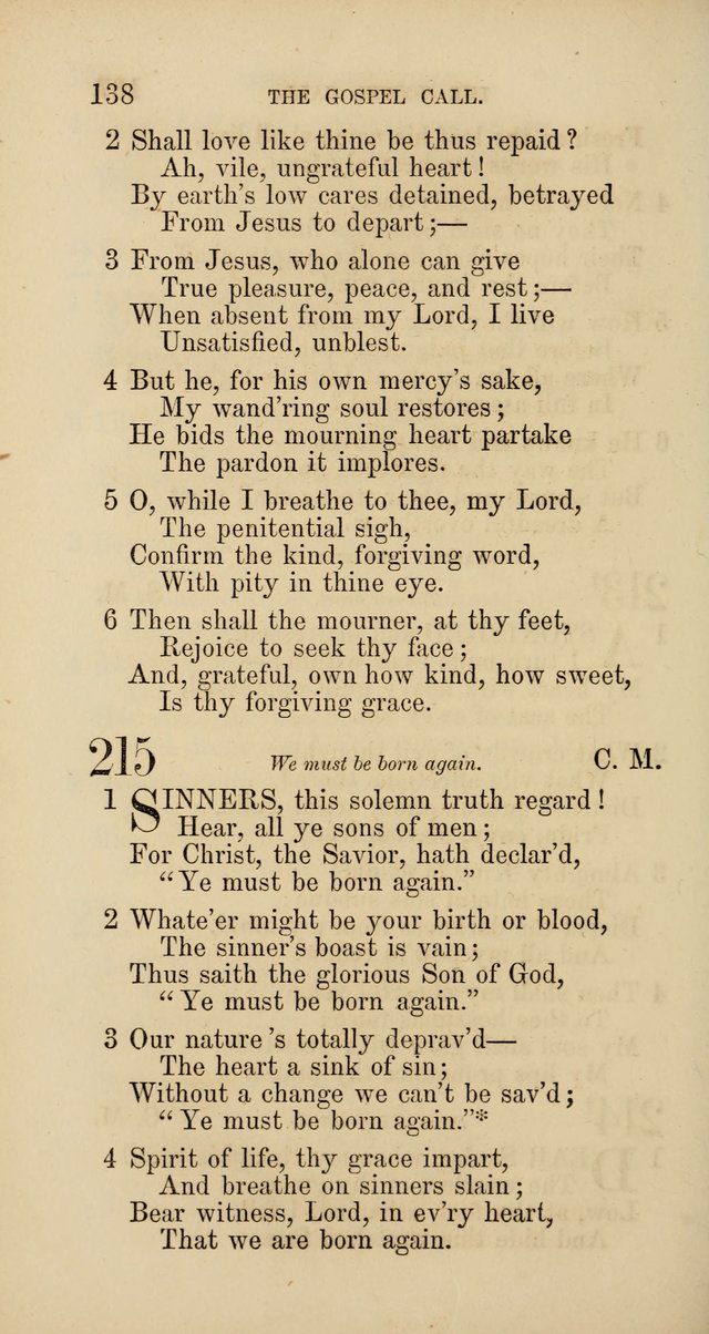 Hymns: selected and original, for public and  private worship (4th ed. 3rd rev. ed.) page 144