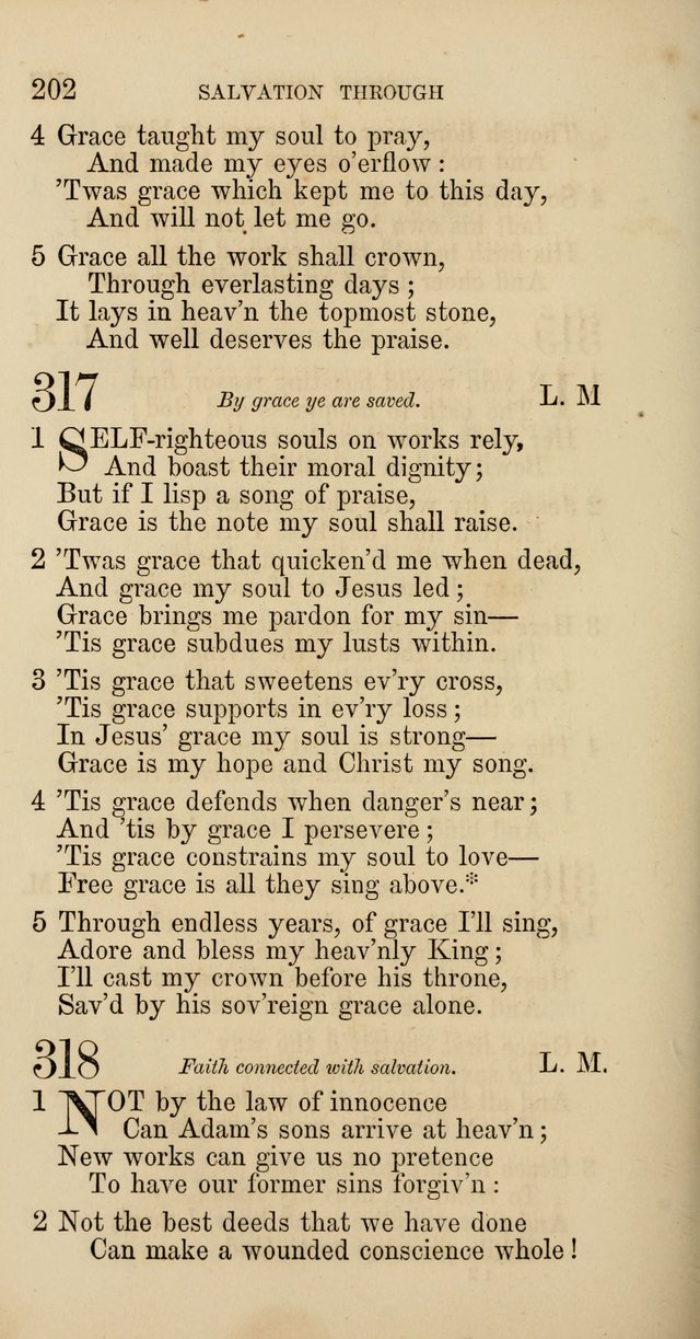 Hymns: selected and original, for public and  private worship (4th ed. 3rd rev. ed.) page 214