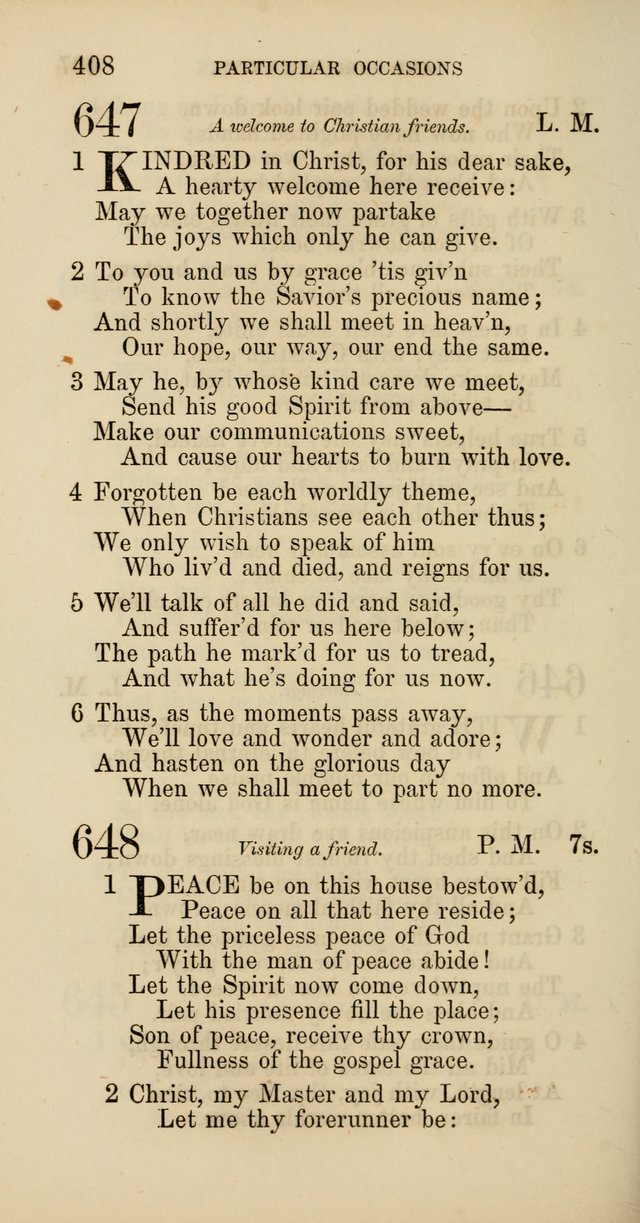 Hymns: selected and original, for public and  private worship (4th ed. 3rd rev. ed.) page 432