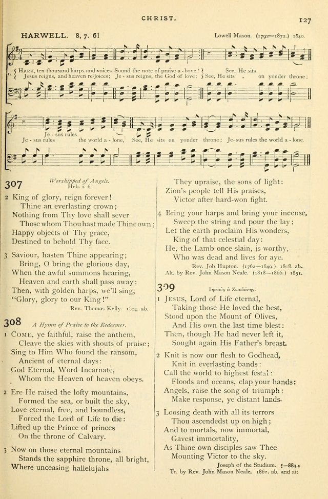 Hymns and Songs of Praise for Public and Social Worship page 129