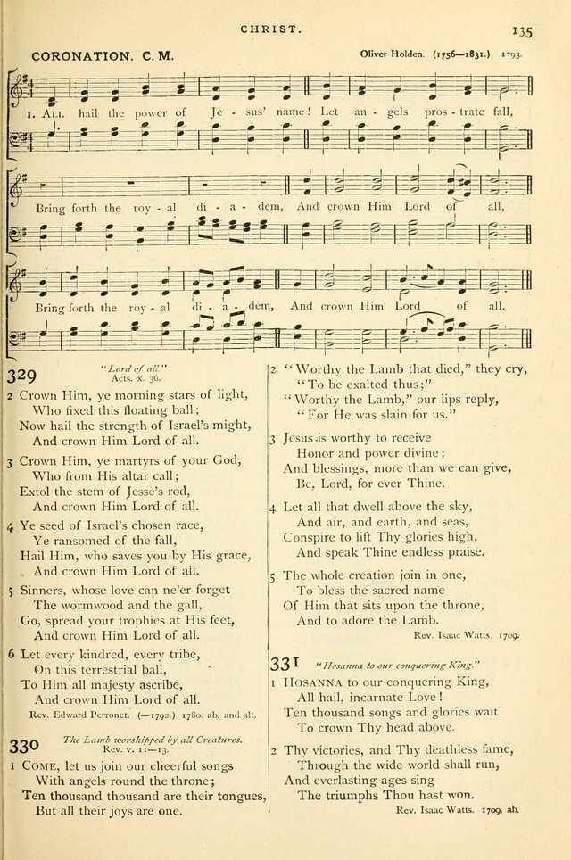 Hymns and Songs of Praise for Public and Social Worship page 137