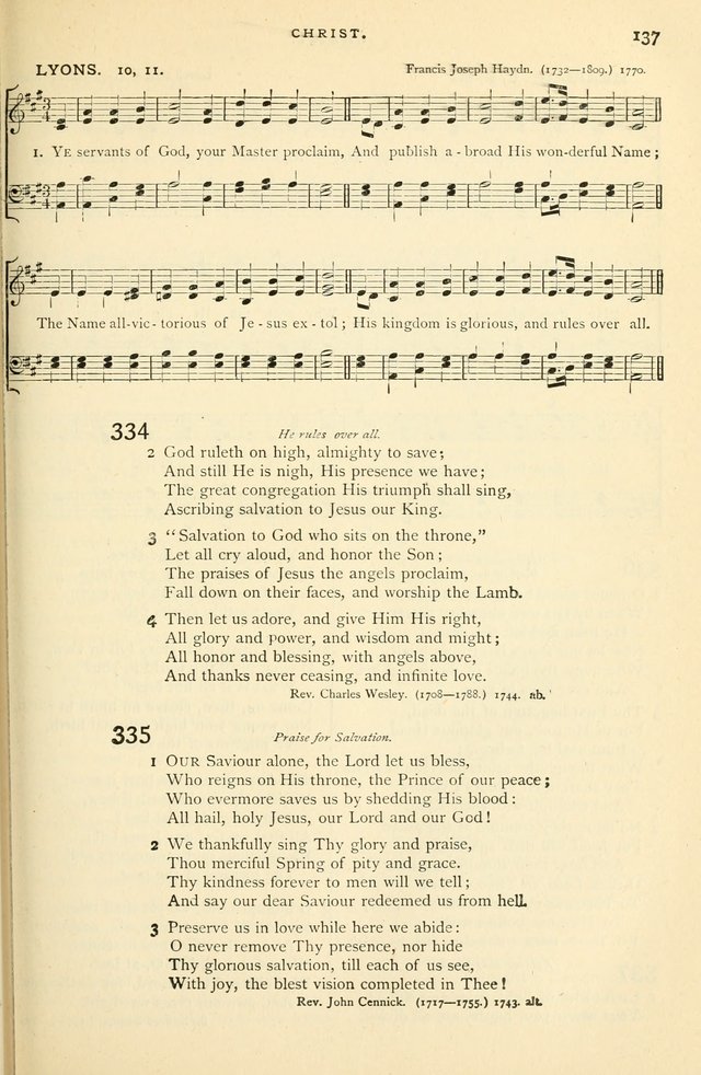 Hymns and Songs of Praise for Public and Social Worship page 139