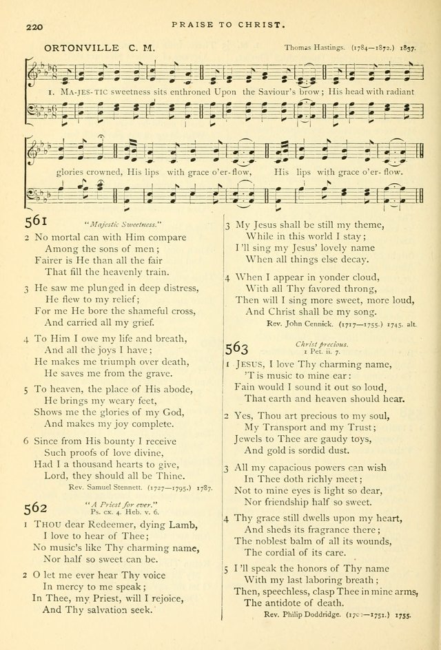 Hymns and Songs of Praise for Public and Social Worship page 224