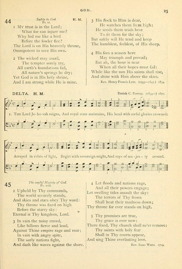 Hymns and Songs of Praise for Public and Social Worship page 25